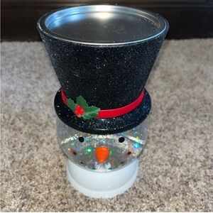 Brand new Bath & Body Works Snowman Candle Stand